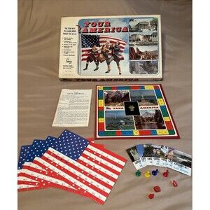 Vtg Your America Bicentennial 1776 Edition Board Game Cadaco 1975 United States